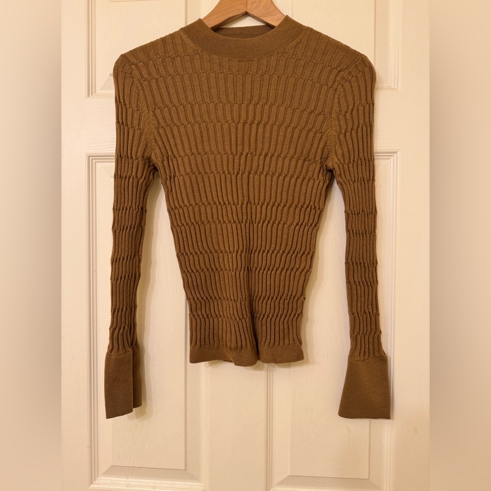 Club Monaco Brown Knit Sweater